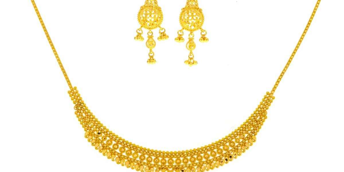 Unlocking Timeless Beauty: Exploring Real Gold Necklace Sets